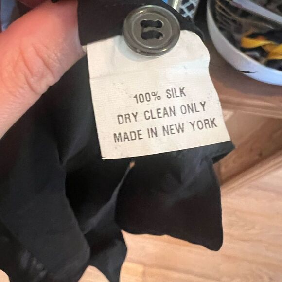 NILI LOTAN SILK HALTER DRESS - Picture 5 of 5